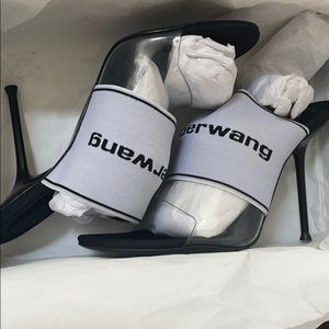 Alexander wang sienna heels 38 white